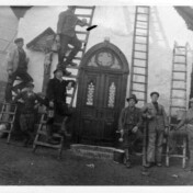 Arbeiten an der Josefskapelle in Gilsdorf