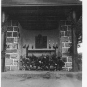 Hubertuskapellchen in der Buch. In Kriegszeiten zerstört.