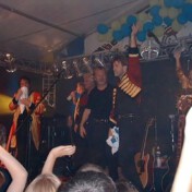 "De Höhner" im Jahr 2000 in Nöthen im Festzelt anläßlich des Jubiläums 25 Jahre Karnevalsverein Löstige Breddemänn e.V.
