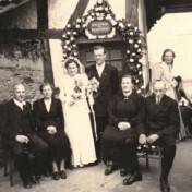 Hochzeit Maria Schick geb. Simmler und Josef Schick, ca. 1950