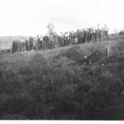Arbeiten am Neuen (jetzigen) Friedhof