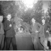 Die Truppe vom Krippenaufbau