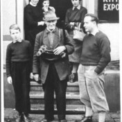 vor der Gaststätte in Gilsdorf