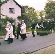 Abholung von Pfarrer Klein