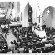 Erste Predigt nach Einzug von Pfarrer Klein