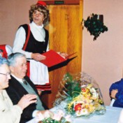 Besonderer Gast beim 80. Geburtstag