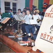 Konzert des Jugendorchesters Nöthen unter der Leitung von Friedhelm May (1986)