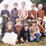 Jungengruppe Zeltlager Nöthen (1979)