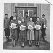 Schulentlassung 1956