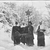 v.l.n.r.: Siegfried Renn, Friedel Theißen, Wilfried Zimmermann (Dönn), Willi Kurth